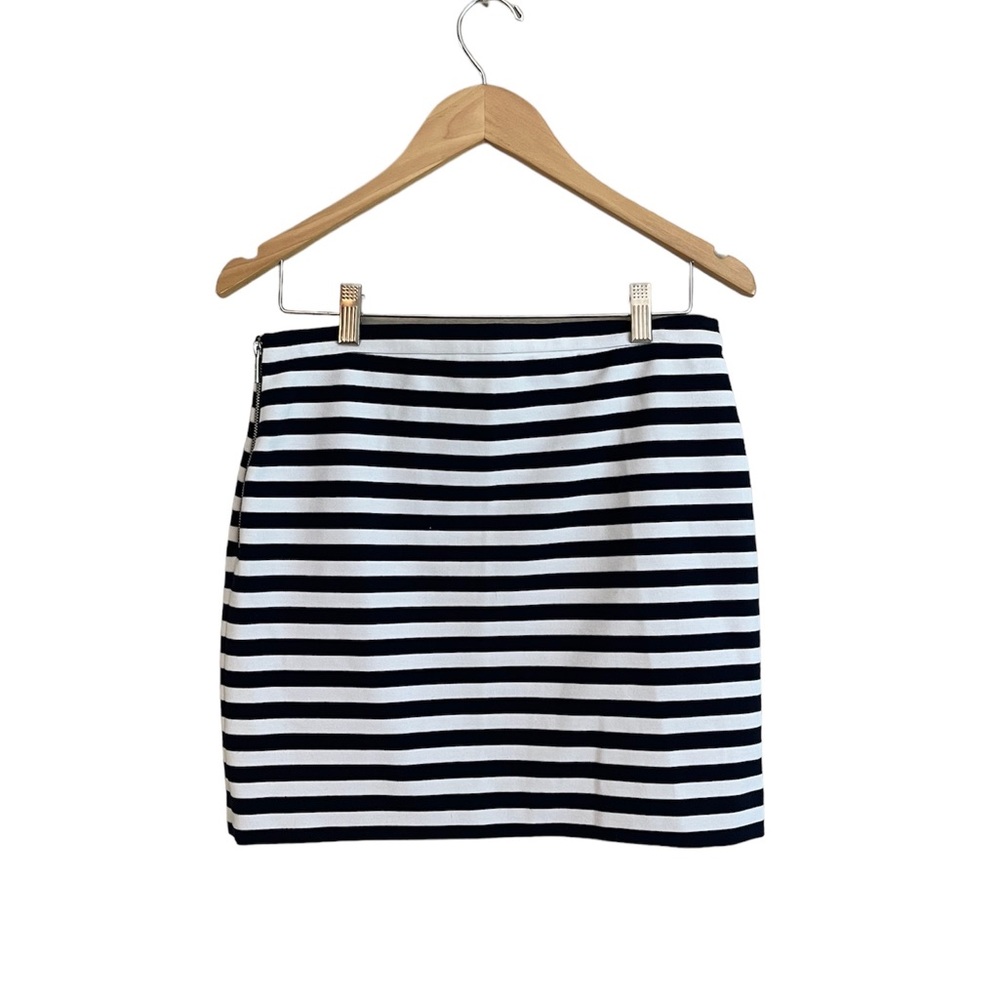 Michael Kors Striped Mini Skirt